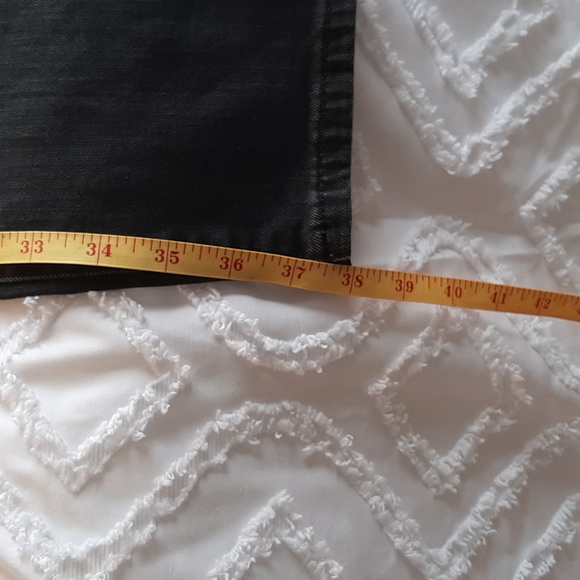 American Eagle Jeans, Black, Ripped Style, Airflex Size 32 X 30 - Picture 10 of 16